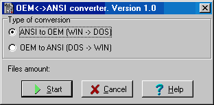 Ansi converter Screenshot
